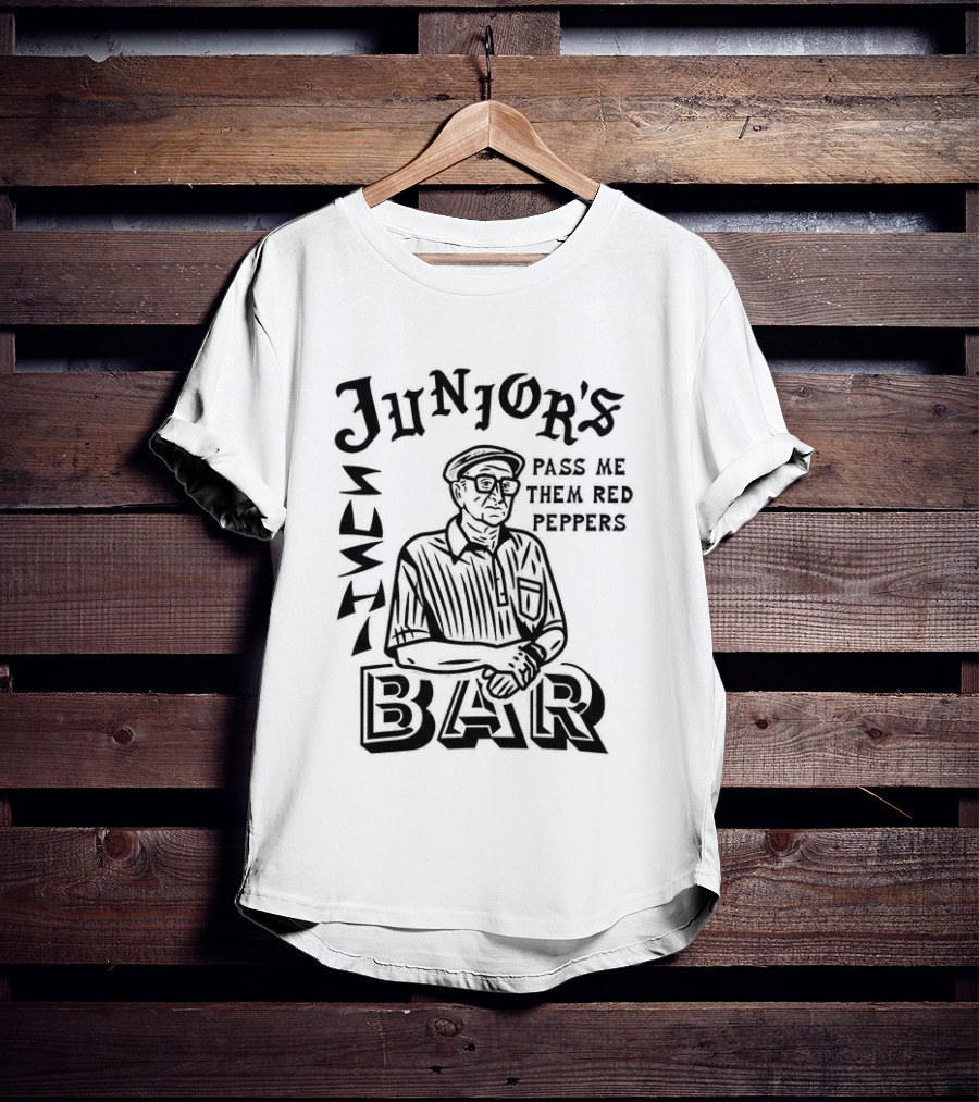 Junior's Pass Me Them Red Peppers Bar T-Shirt