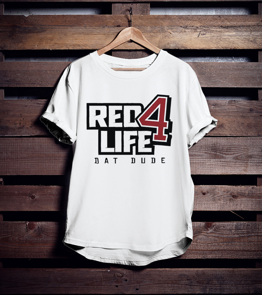 Brandon Phillips Red 4 Life Dat Dude T-Shirt