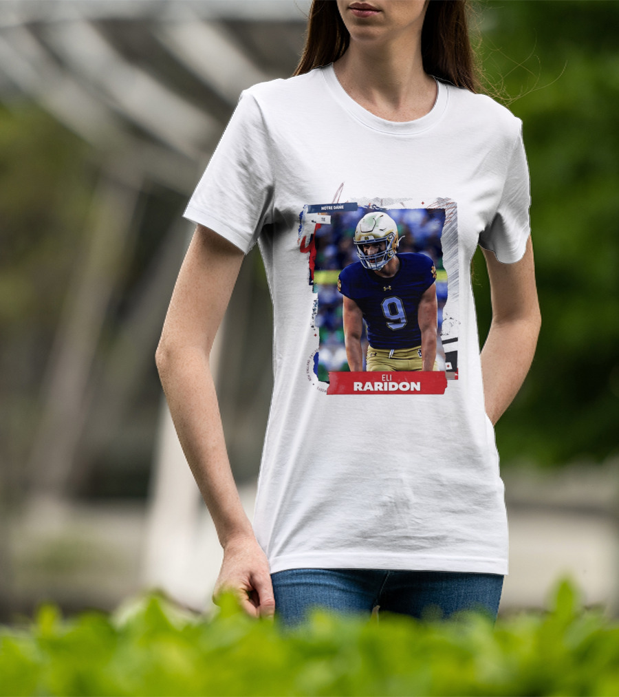 Notre Dame Tight End Eli Raridon 2206 Draft Prospect T-Shirt