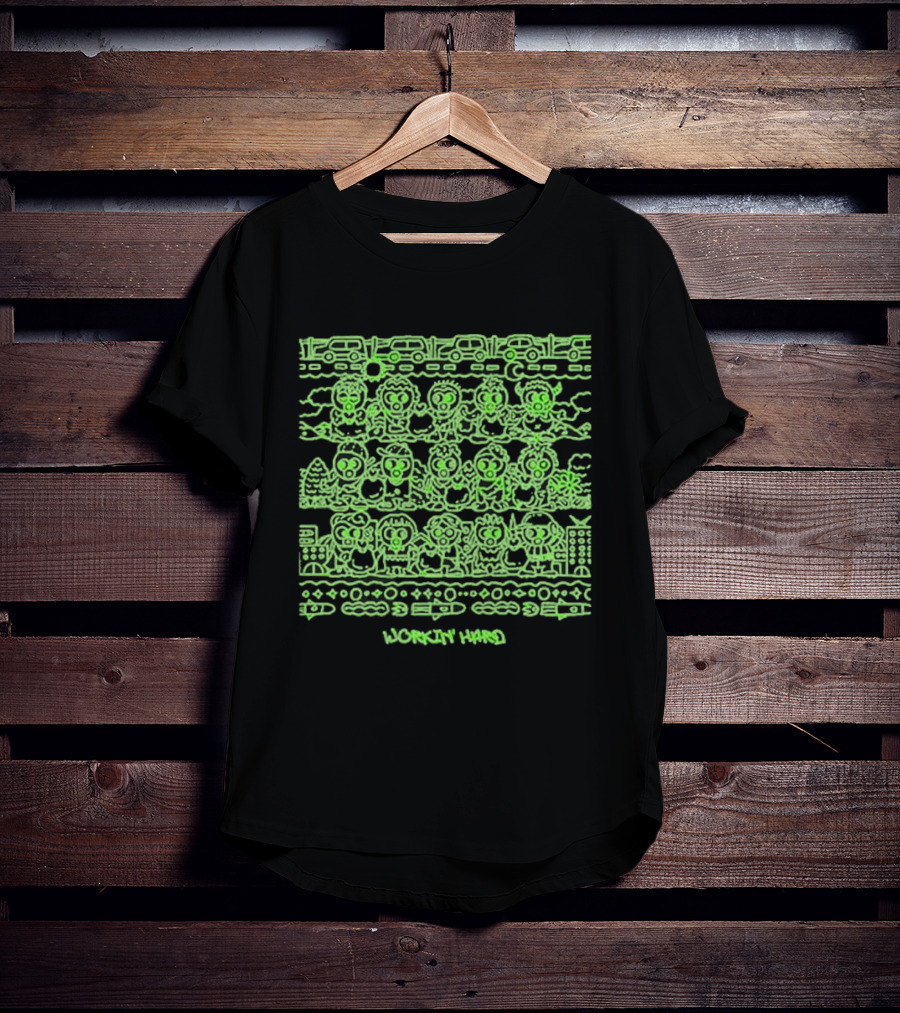 Fujii Kaze Prema World Tour 2026 Working Hard Merchandise T-Shirt