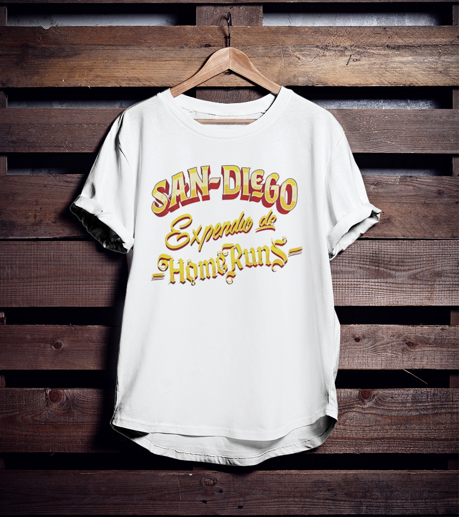 San Diego Expendu De Home Runs Rotulos Bautista T-Shirt