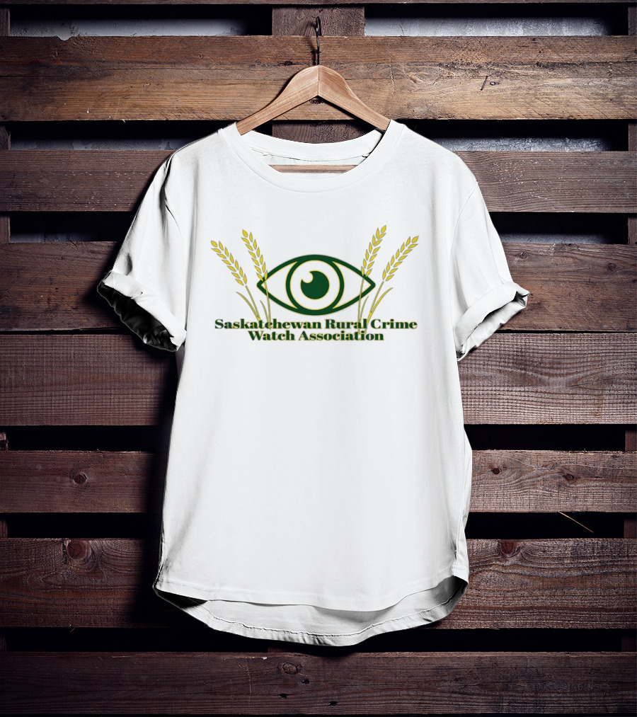 Saskatchewan Rural Crime Association Eye Wheat T-Shirt
