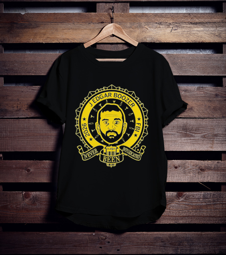 J Edgar Boozer 2023 Establishment FBI Seal T-Shirt