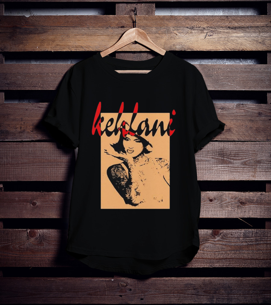 Kehlani 2026 Album Tattoo Art Style Monochrome T-Shirt
