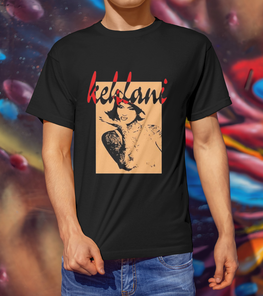 Kehlani 2026 Album Tattoo Art Style Monochrome T-Shirt
