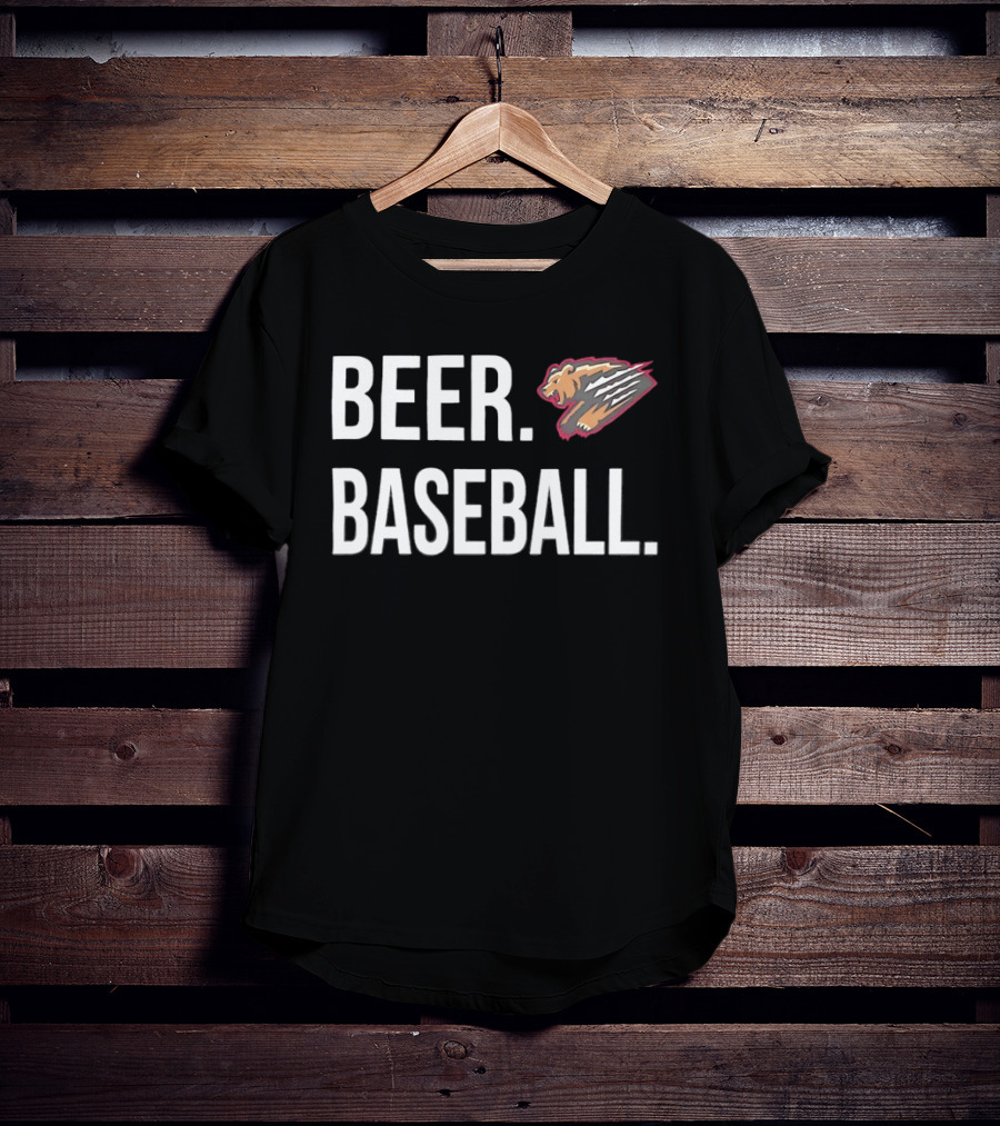 Beer Baseball Fresno Grizzlies MILB T-Shirt
