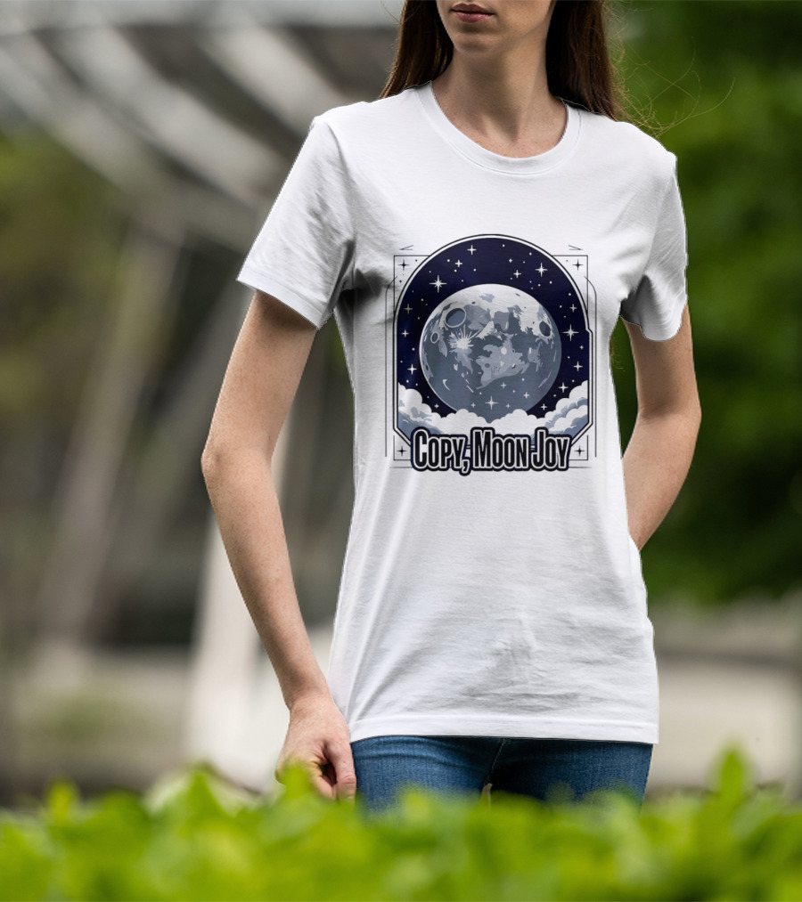 Copy Moon Joy Lunar Moon Celestial Artistry T-Shirt