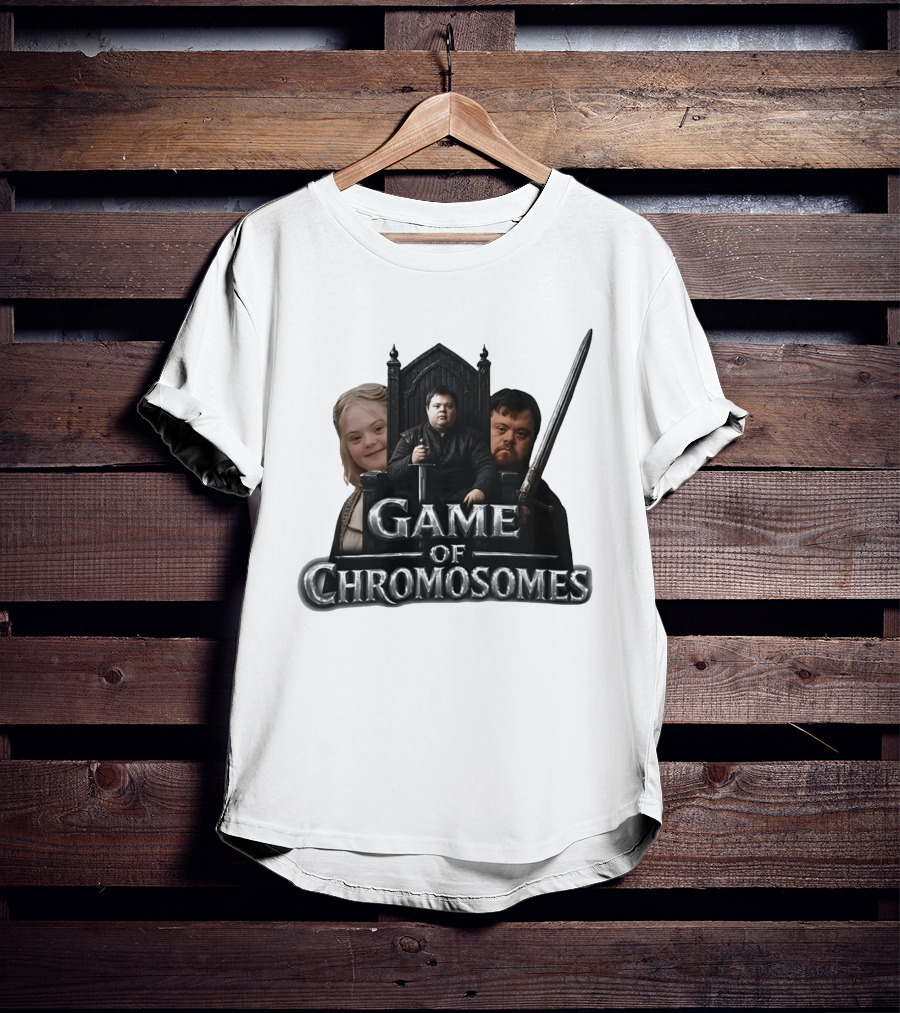 Game Of Chromosomes Down Syndrome Awareness Thrones T-Shirt