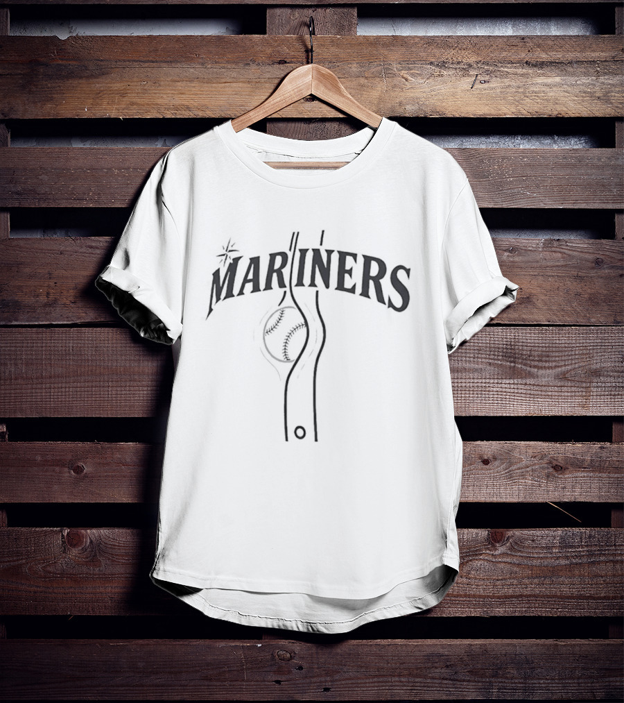 Mariners Baseball Logan Gilbert Catch T-Shirt