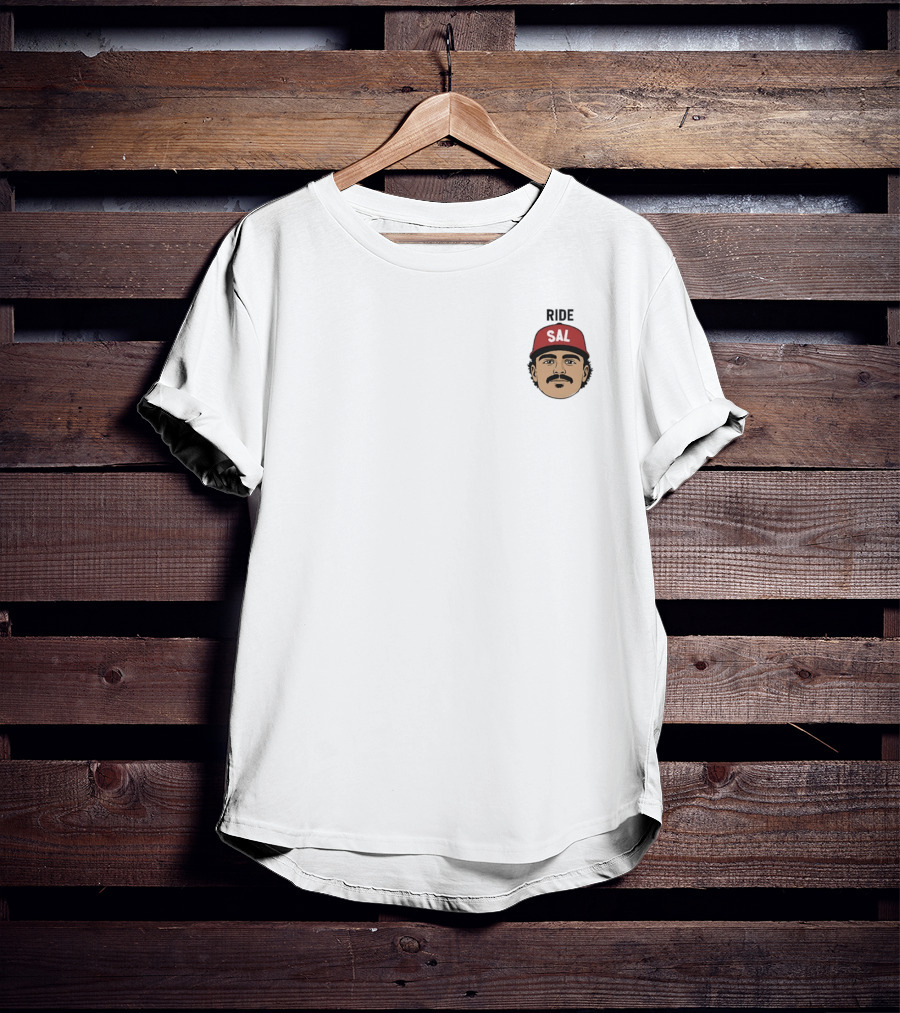 Ride Sal Cincinnati Reds Sal Stewart Retro Baseball T-Shirt