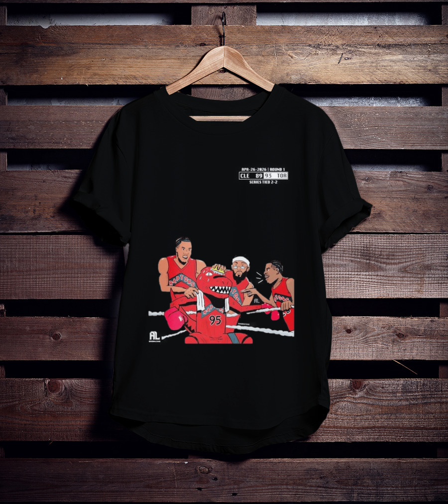 A Sketch After Every Raptors Game This Season 2026 Toronto Basketball Team Celebrates Victory In Classic Red Jerseys T-Shirt