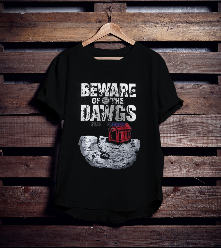 Detroit Pistons Beware Of The Dawgs Nasty Dawgs Rugged Doghouse T-Shirt