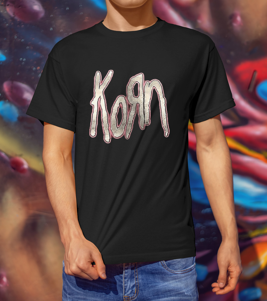 Korn Sick New World Las Vegas Festival Venue Iconic Band Name T-Shirt