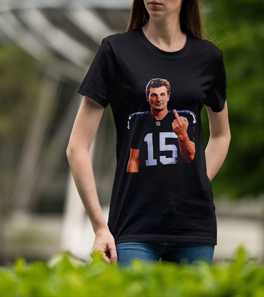 Las Vegas Raiders Fernando Mendoza 2026 Middle Finger Gesture T-Shirt