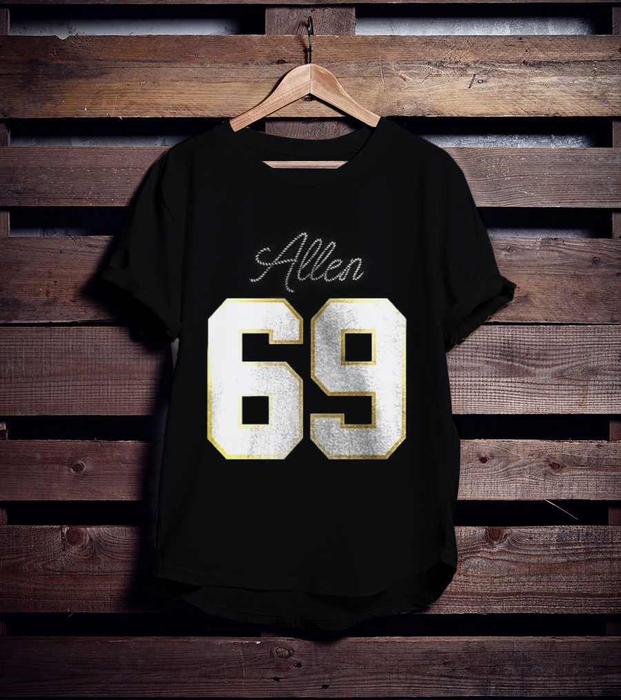 Minnesota Vikings Jared Allen 69 Class Of Legends T-Shirt