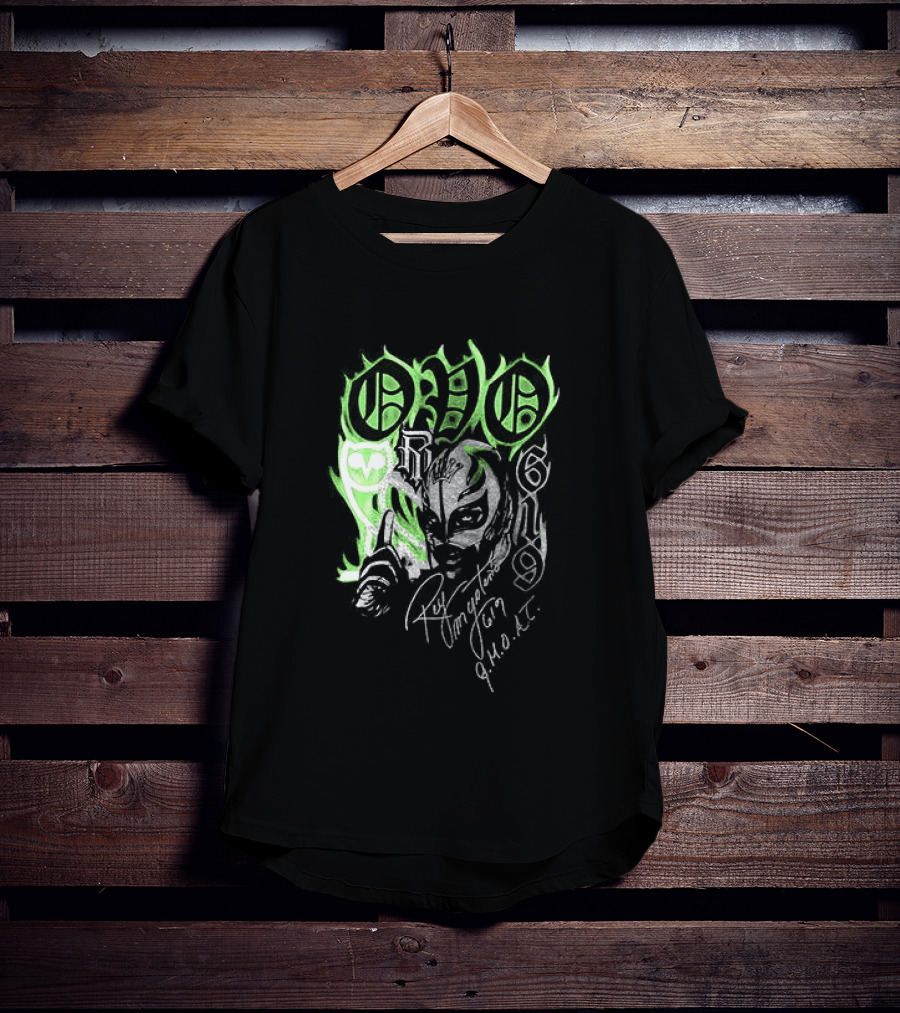 OVO WWE Wrestlemania 42 Las Vegas Rey Mysterio Celebration T-Shirt