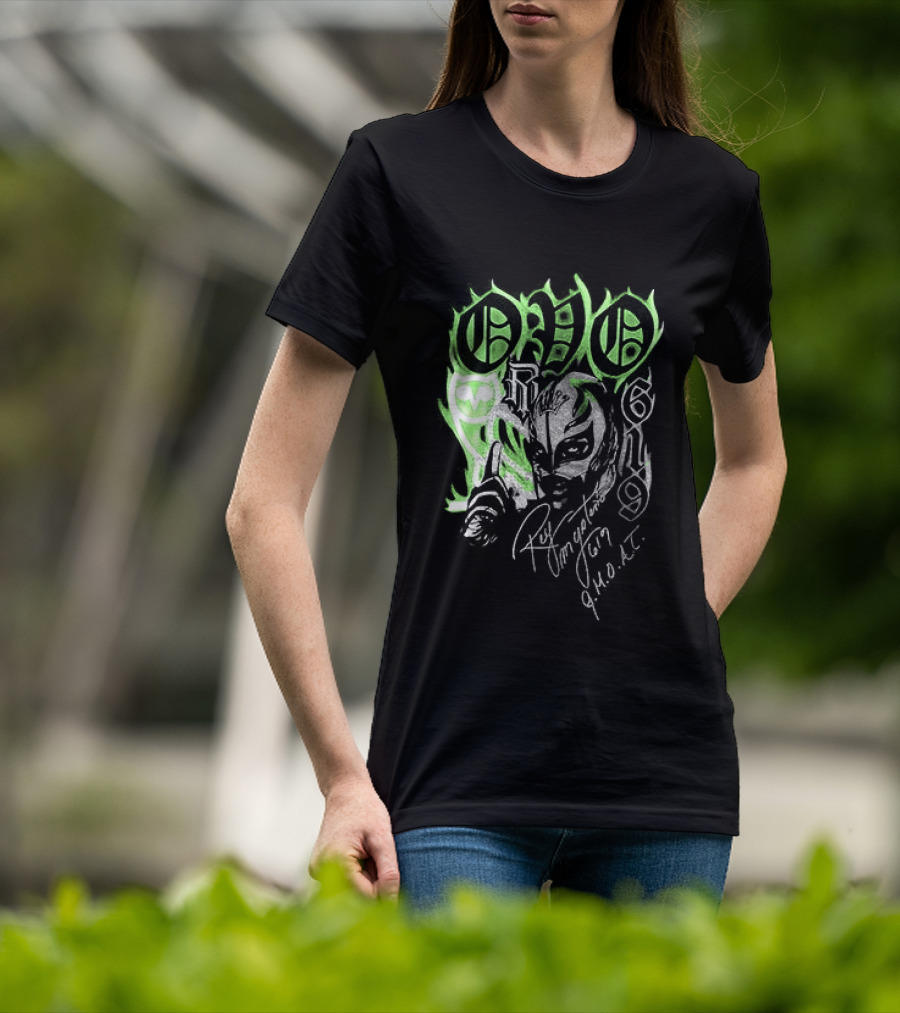 OVO WWE Wrestlemania 42 Las Vegas Rey Mysterio Celebration T-Shirt