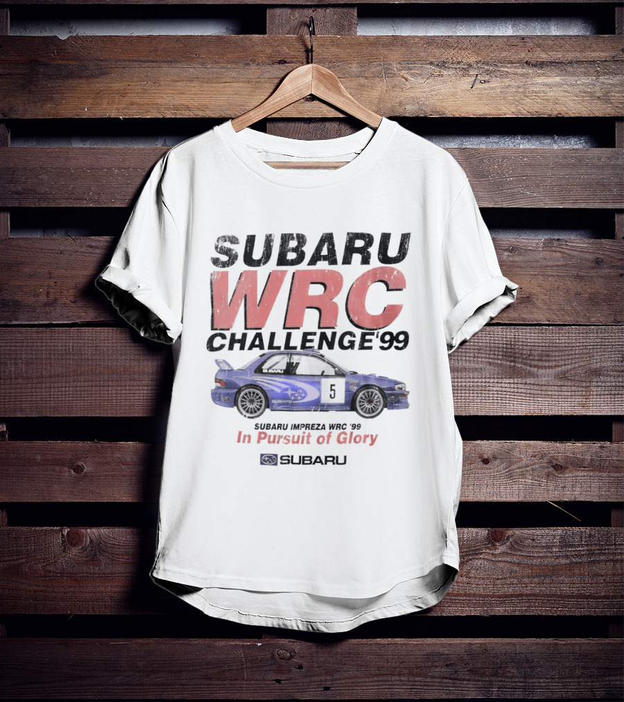 SUBARU WRC CHALLENGE '99 In Pursuit Of Glory T-Shirt