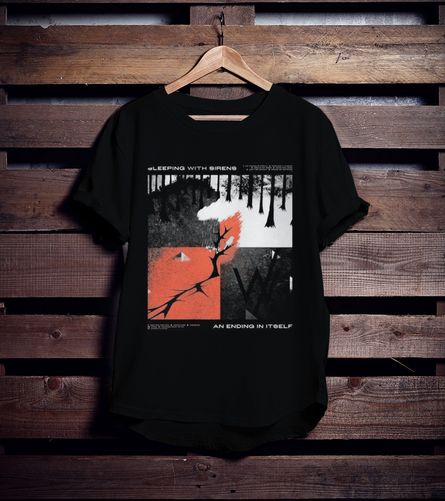 Sleeping Sirens An Ending In Itself 2026 Seasons Mineral Trees T-Shirt