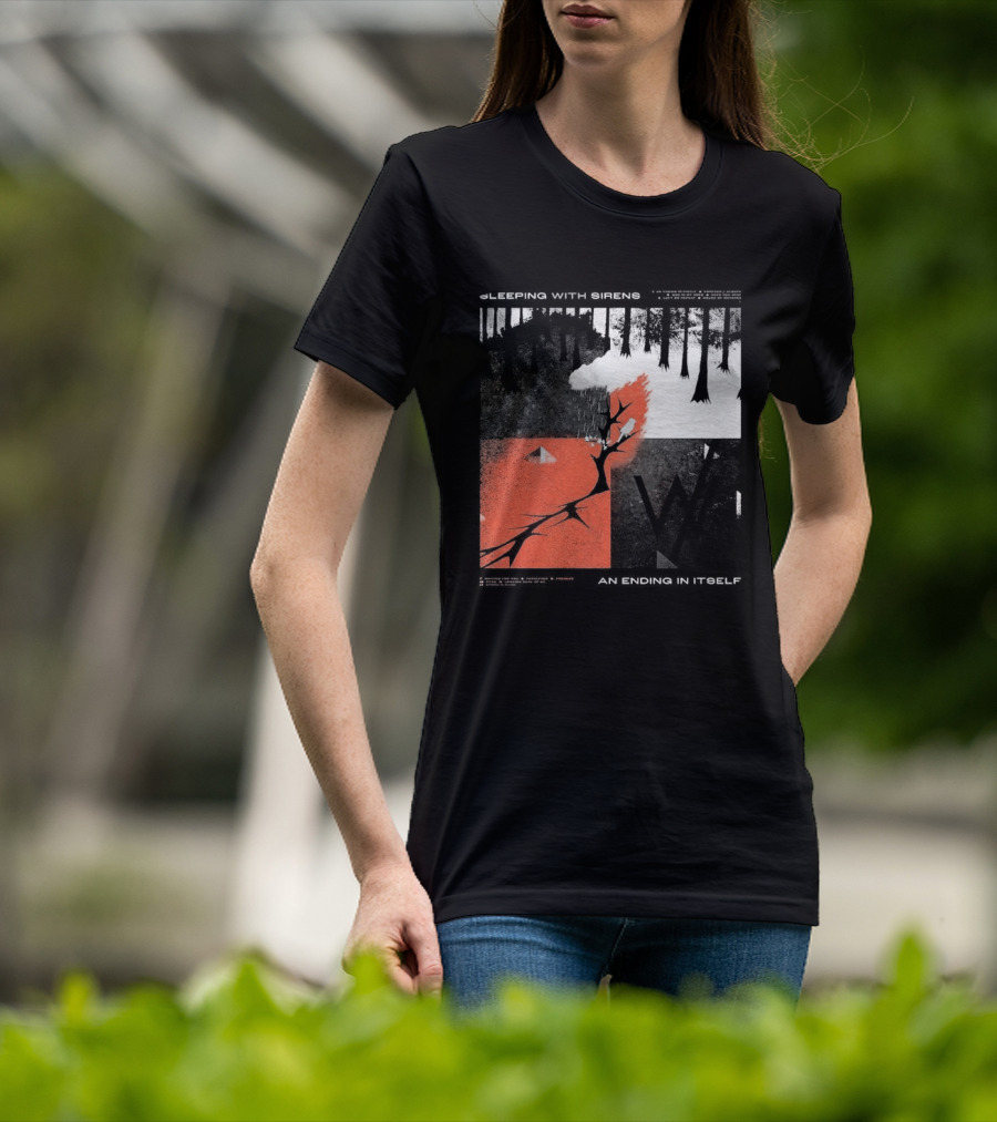 Sleeping Sirens An Ending In Itself 2026 Seasons Mineral Trees T-Shirt