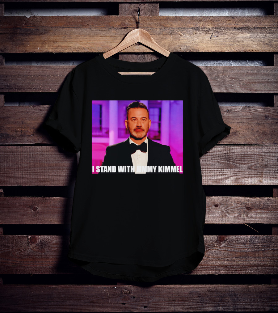 I Stand With Jimmy Kimmel Against Melania Trump T-Shirt