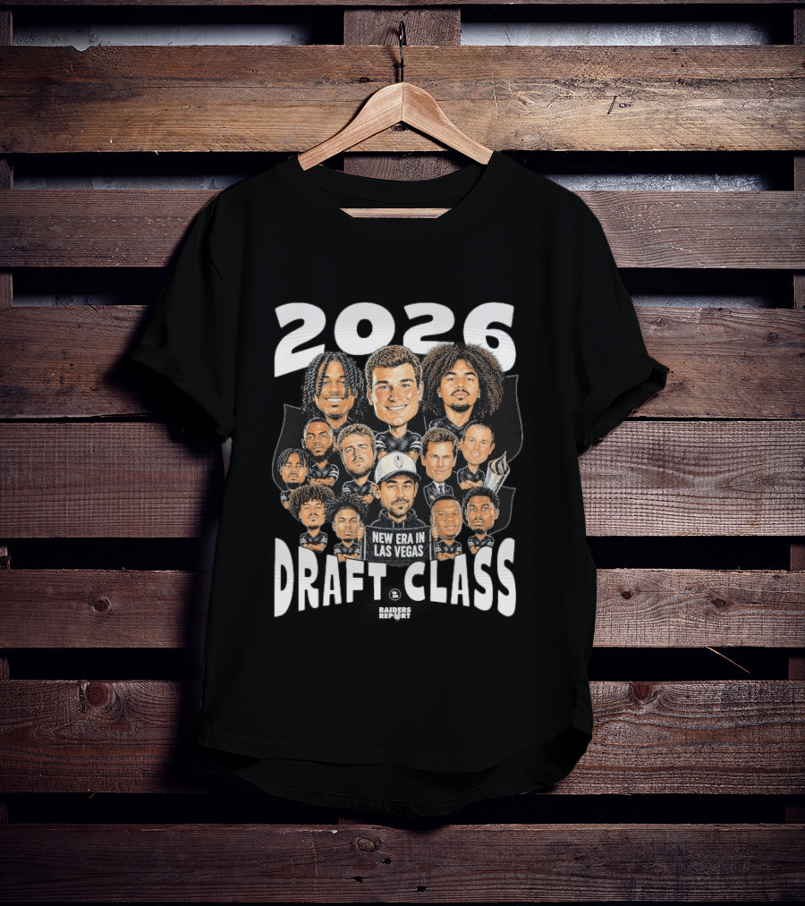 2026 New Era In Las Vegas Draft Class Team Players T-Shirt