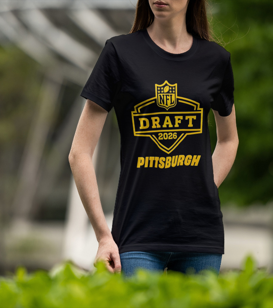 Pittsburgh NFL Draft 2026 Football Steelers T-Shirt
