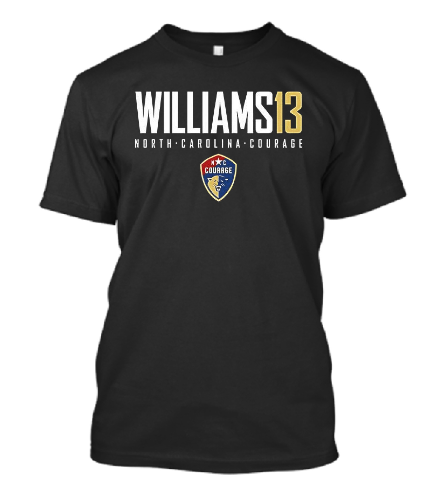 WILLIAMS 13 North Carolina Courage NC T-Shirt