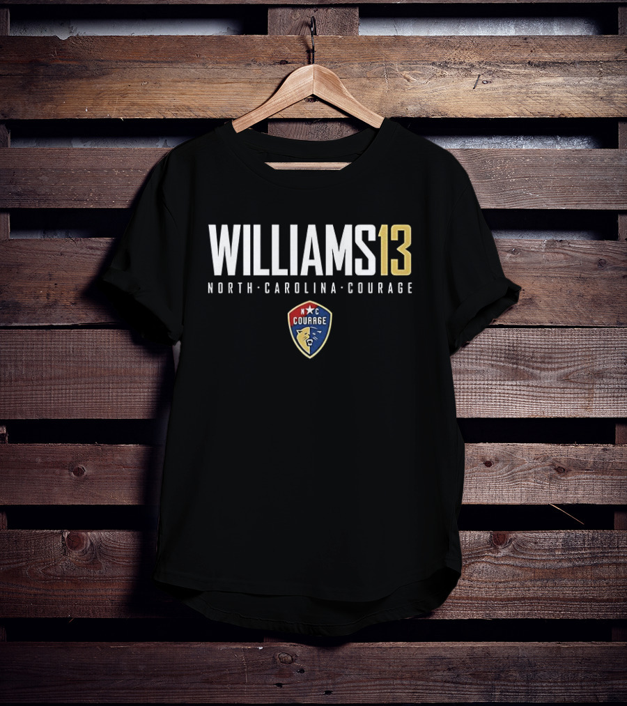 WILLIAMS 13 North Carolina Courage NC T-Shirt