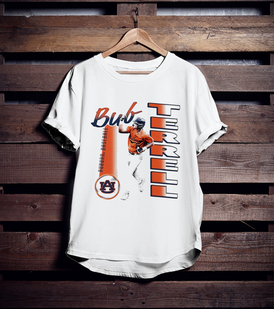 Bub Terrell Auburn Baseball Player Auburn Tigers T-Shirt