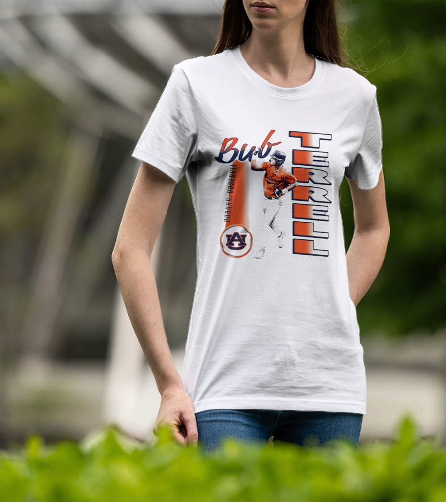 Bub Terrell Auburn Baseball Player Auburn Tigers T-Shirt