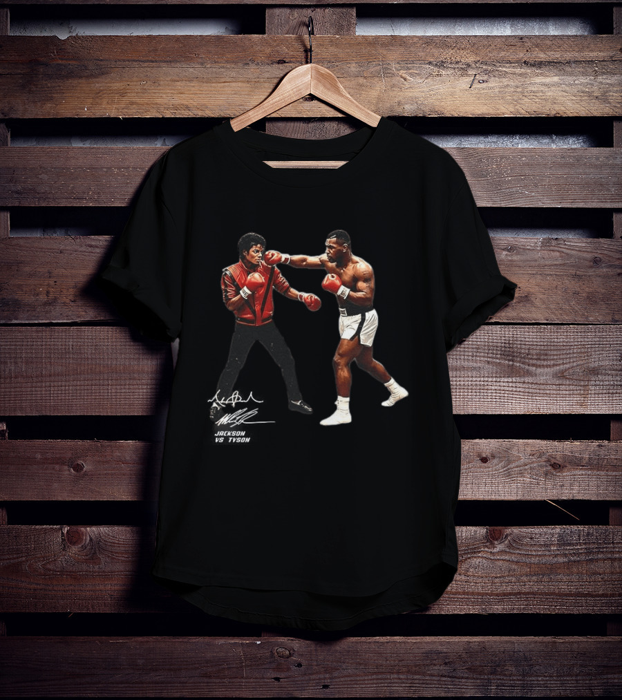 Greatest Mikes 2026 Jackson Vs Tyson Boxing Matchup Iconic Showdown T-Shirt