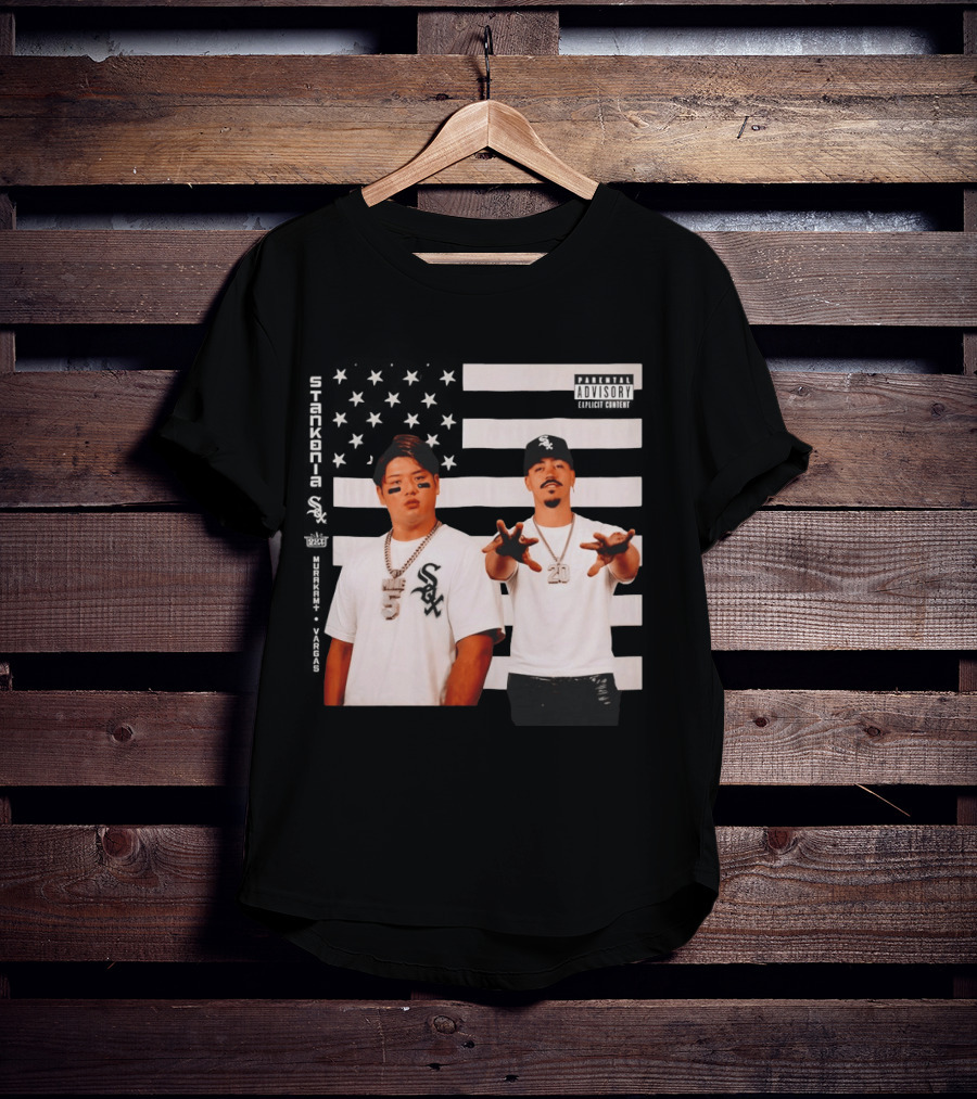 Murakami Munetaka Miguel Vargas Chicago White Sox Baseball American Flag Advisory 5 20 T-Shirt