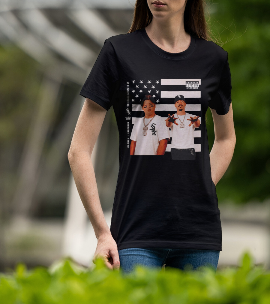 Murakami Munetaka Miguel Vargas Chicago White Sox Baseball American Flag Advisory 5 20 T-Shirt