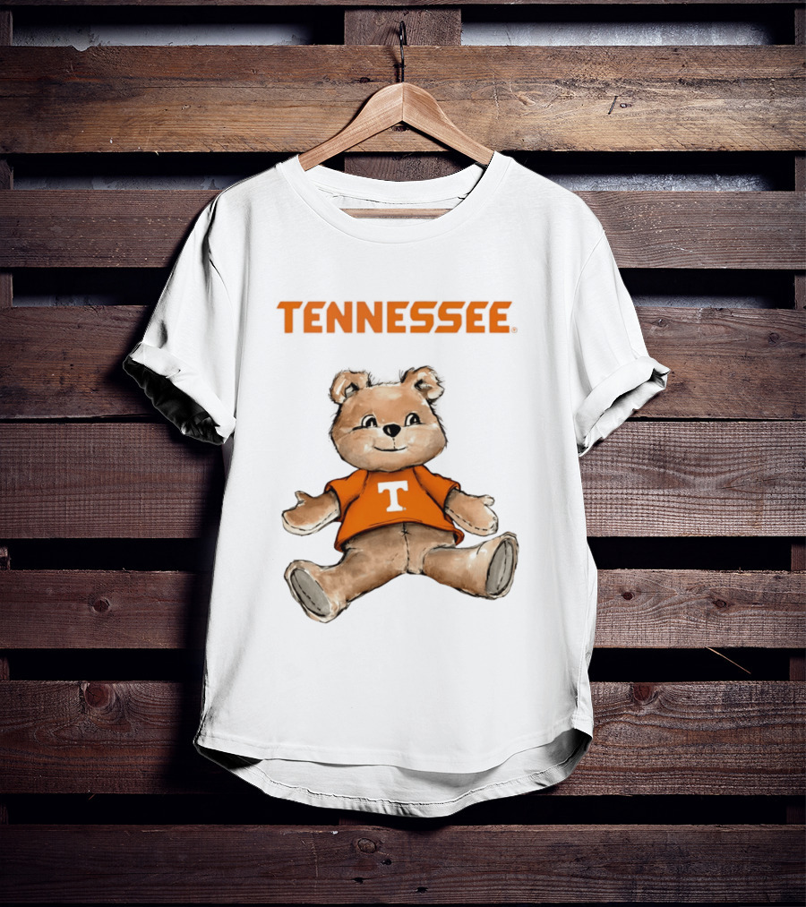 Tennessee Volunteers Teddy Bear Orange T T-Shirt