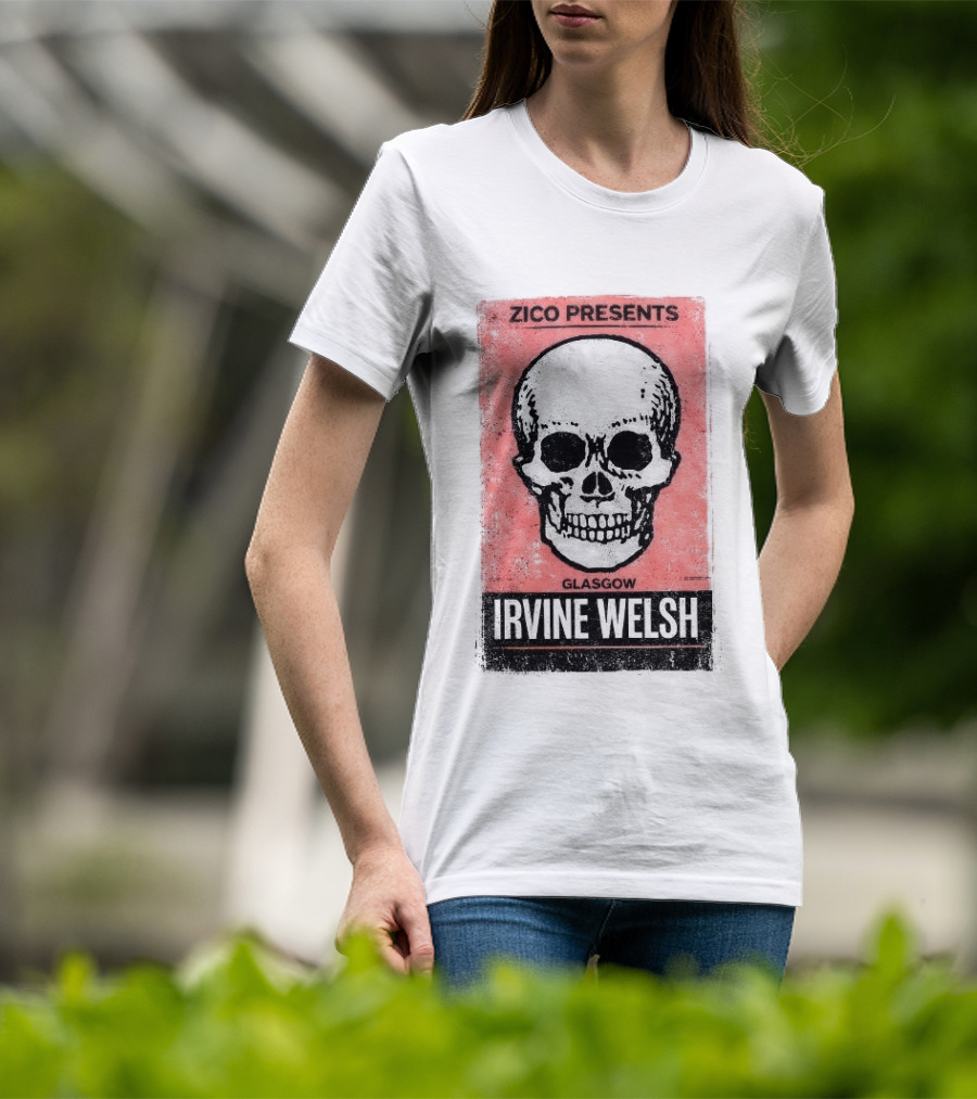 Zico Presents Irvine Welsh Glasgow Skull Red T-Shirt