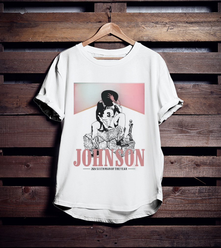 Johnson 26 Sixthman Of The Year 2026 T-Shirt