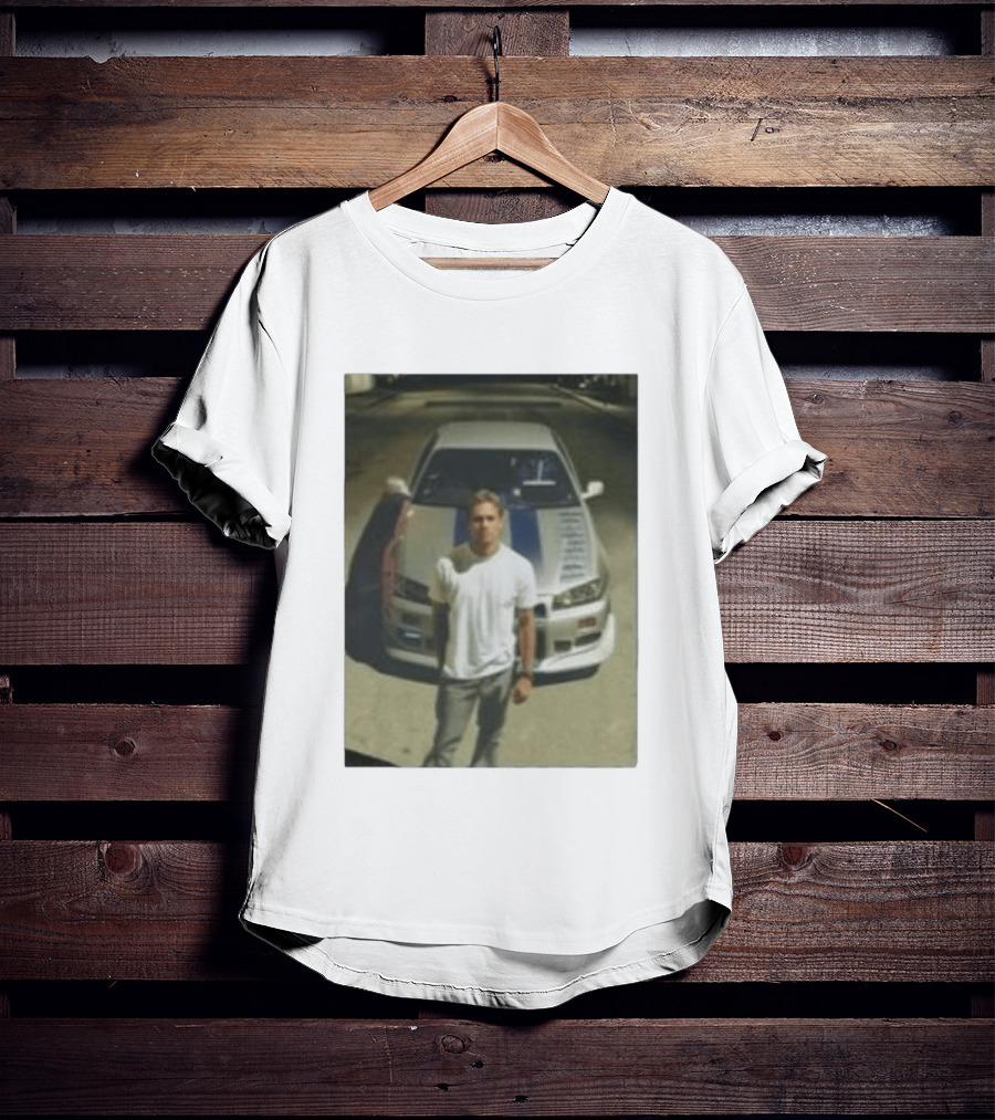 50th Birthday Archive 01 The Paul Walker Foundation Nissan Skyline R34 T-Shirt
