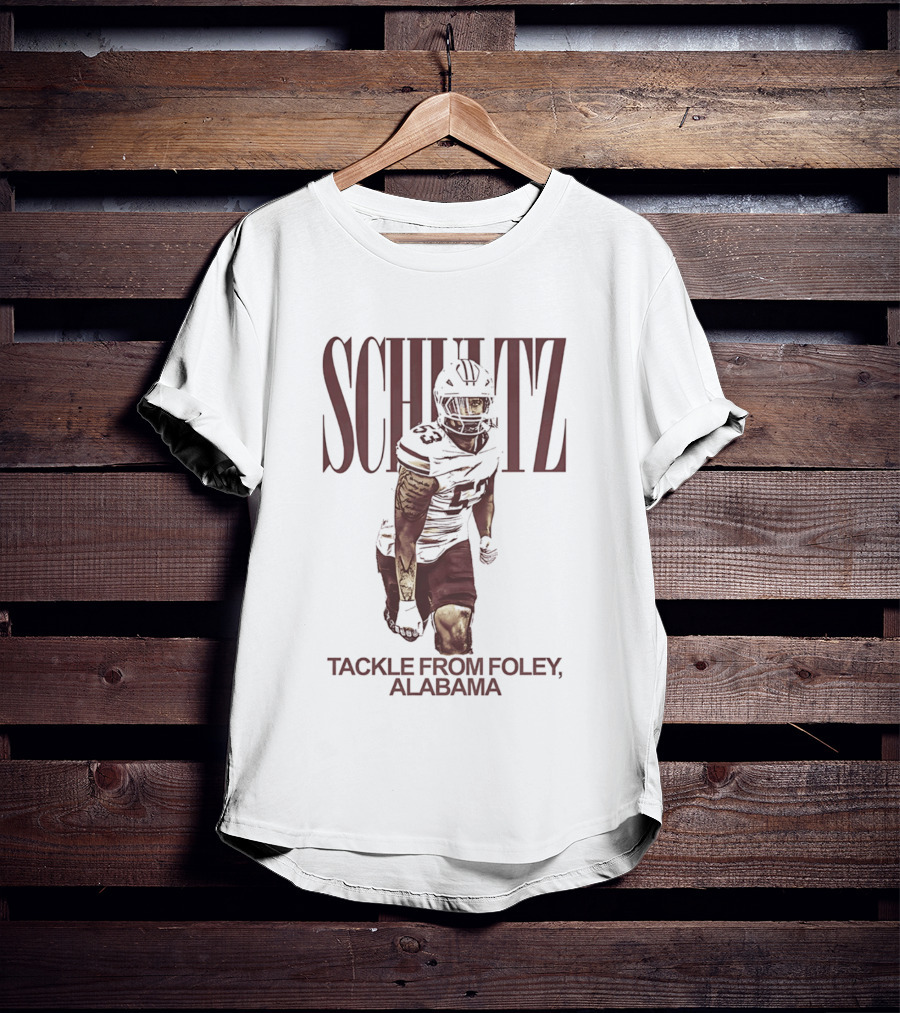 SCHULTZ Tackle From Foley Alabama T-Shirt