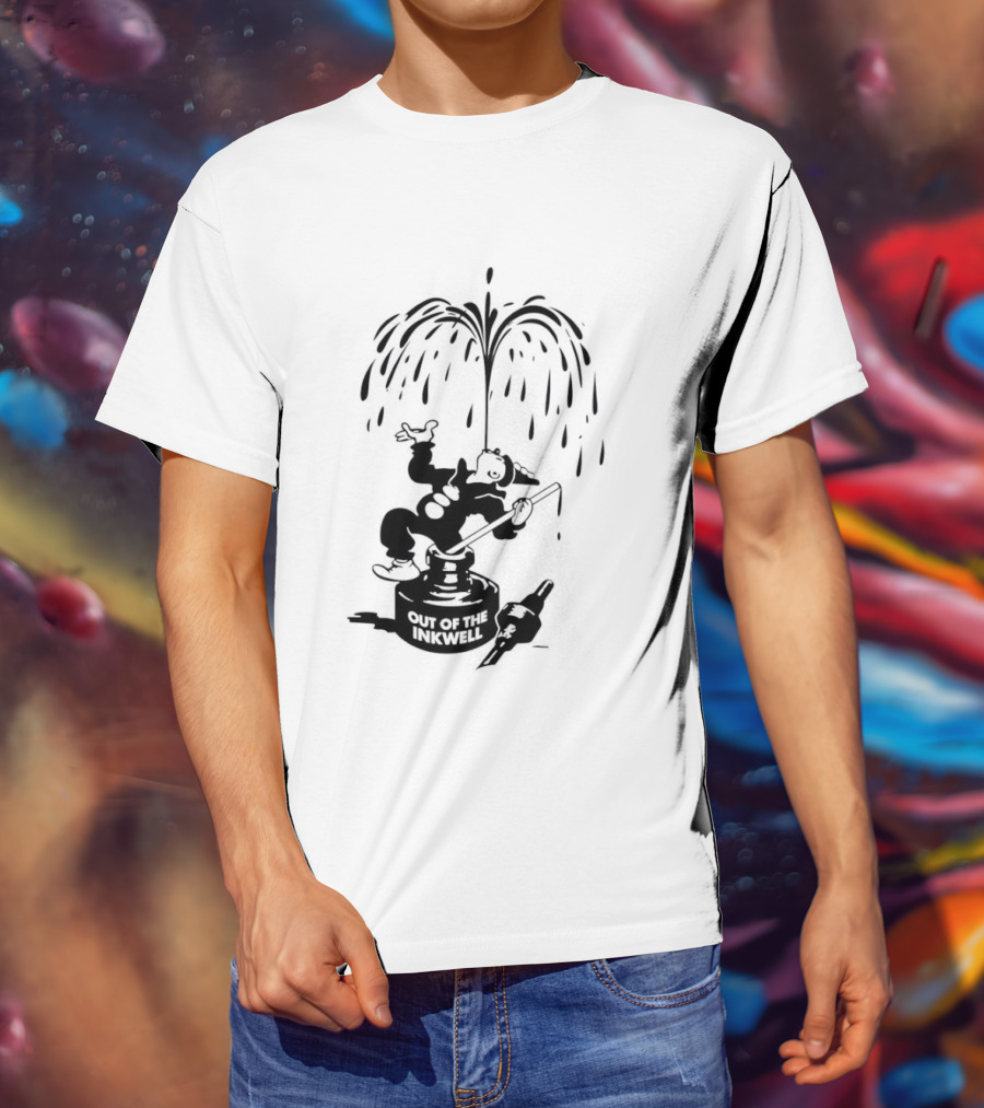 Koko The Clown Out Of The Inkwell Vintage Cartoon T-Shirt