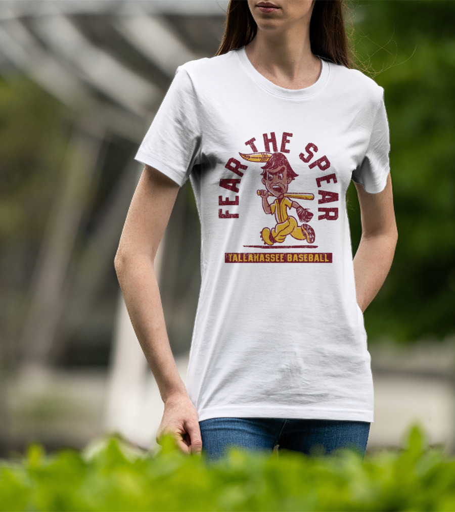 Florida State Seminoles Fear The Spear Tallahassee Baseball T-Shirt