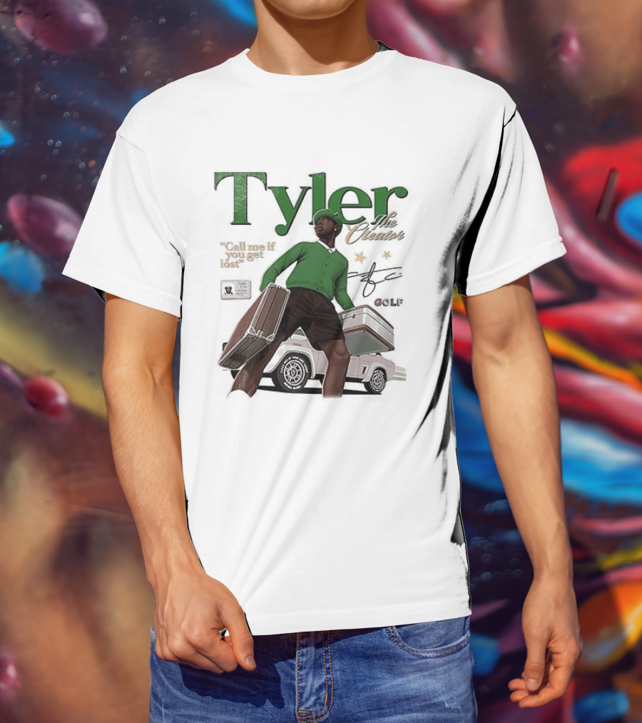Tyler The Creator Call Me If You Get Lost Vintage Aesthetic Golf Wang T-Shirt