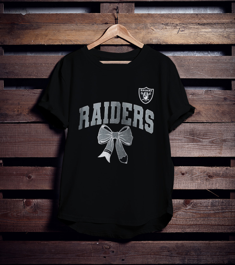Las Vegas Raiders Retired Teacher Loves Her Ribbon T-Shirt
