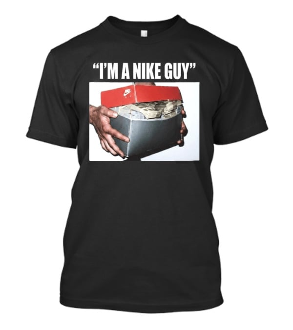 LeBron James Nike Air Cash Sneaker Box T-Shirt