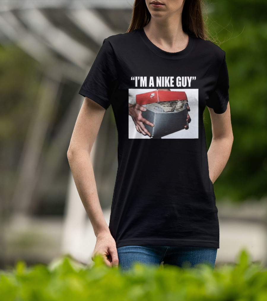 LeBron James Nike Air Cash Sneaker Box T-Shirt