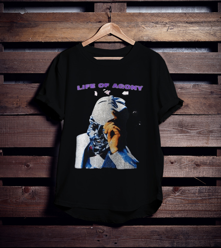 Life Of Agony Ugly Masked Face T-Shirt