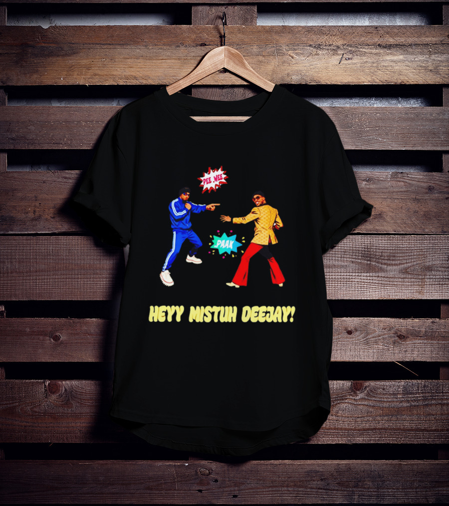 DJ Pee Wee Vs .Paak Heyy Mistuh Deejay The Romantic Tour Live 2026 T-Shirt