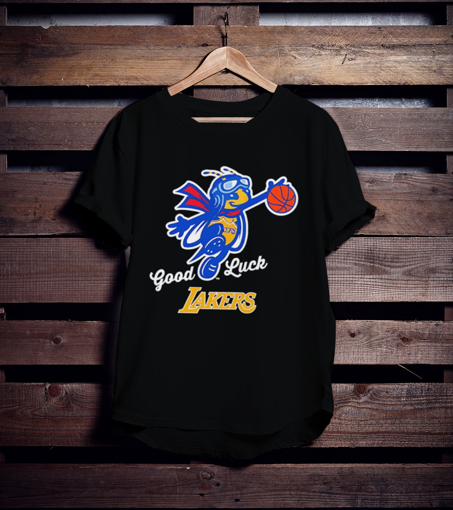 Good Luck Lakers Bee Basketball Team Spirit T-Shirt