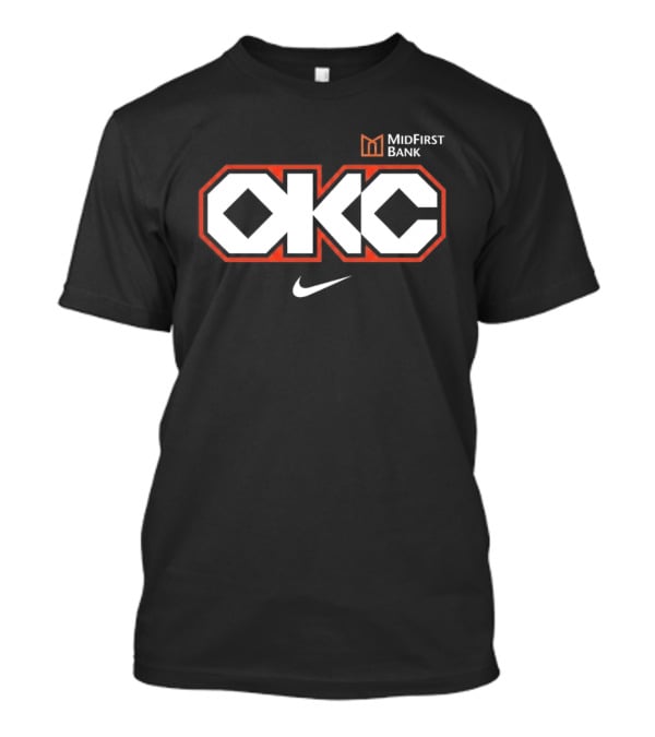 OKC Thunder Shai Gilgeous Alexander Nike MidFirst Bank Collaboration T-Shirt