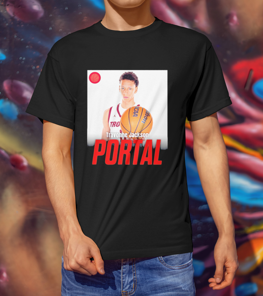 Travonne Jackson Portal NCAA Basketball T-Shirt